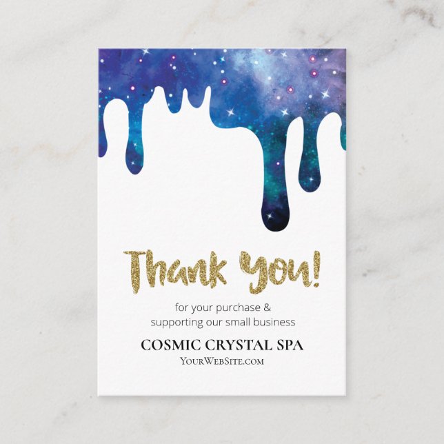 *~* QR . LOGOTYP COSMIC TACK Review DRIPS AP8 Tilläggskort (Framsida)