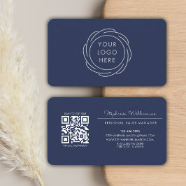 QR-Logotyp - marin modern Professionell Visitkort