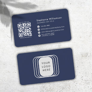 QR-Logotyp - marin modern Professionell Visitkort