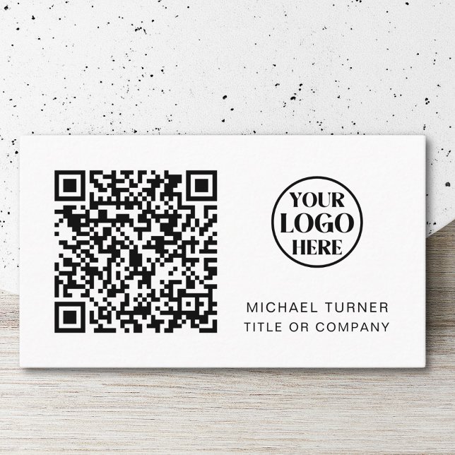 QR-Logotyp - Modern Professionell Visitkort (Skapare uppladdad)