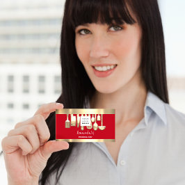 QR Logotyp Personal Chef Cooking Restaurant Food R Visitkort
