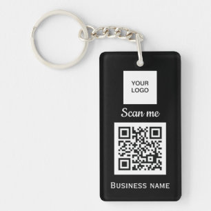 QR-Logotyp - Professionell, Anpassningsbar, svart