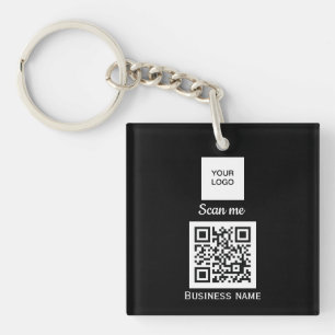 QR-Logotyp - Professionell, Anpassningsbar, svart