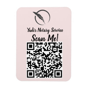 QR Magnet-bilens Märkre Magnet