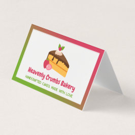 QR-mappad för hemmaad kummel Visitkort