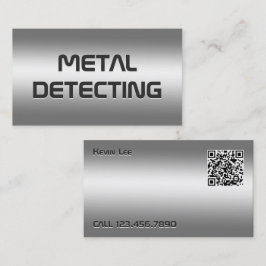 QR Metall-detektor Visitkort
