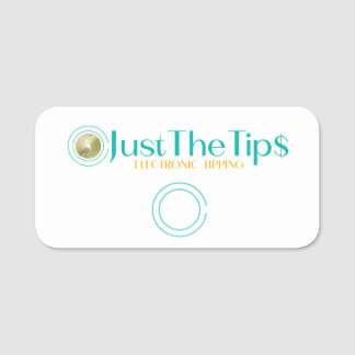 QR namn bricka Namnbricka