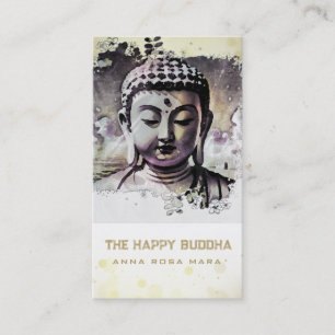 *~* QR Original Artsy Buddha AP33 QR-Logotyp Visitkort