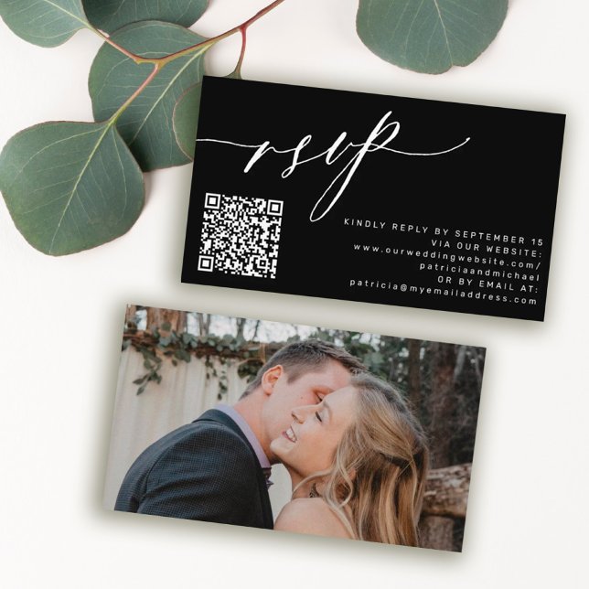 QR-OSA - modern fotowebbplats för bröllop Tilläggskort (Skapare uppladdad)