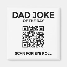 QR Pappaskämtmagneten