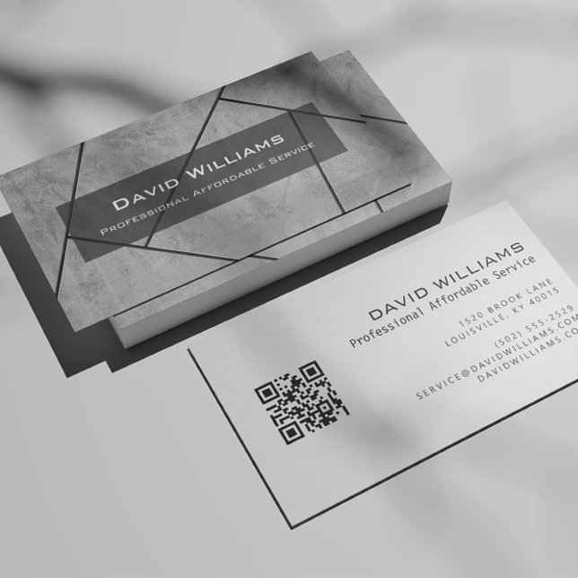 QR-Professionell, golv och påfyllning Visitkort (Skapare uppladdad)