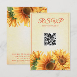 QR Solroskort Bröllop OSA Kort