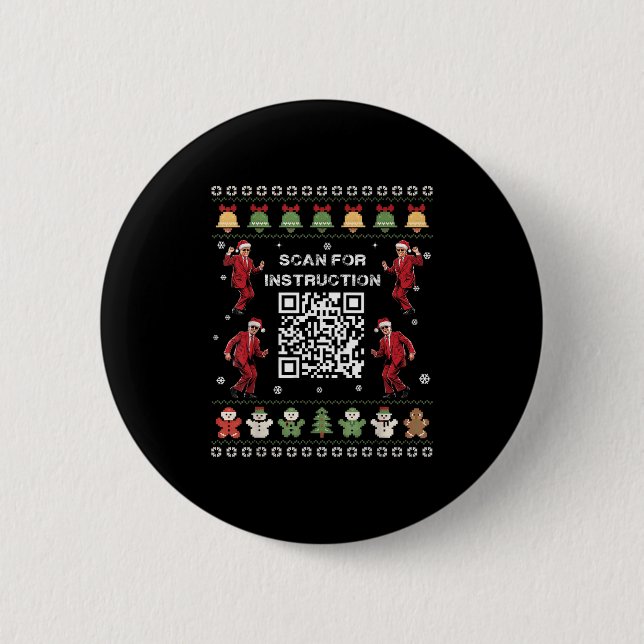 Qr Trump Dance Code President Scan for Instruction Knapp (Framsida)