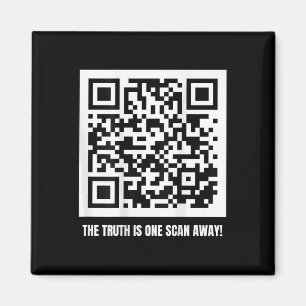 Qr Trump Dancing Code Merch Uni-vuxen, Black, Magnet