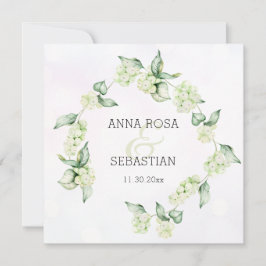 *~* QR Winter Snö Berry AR12 Boho OSA Bröllop Inbjudningar