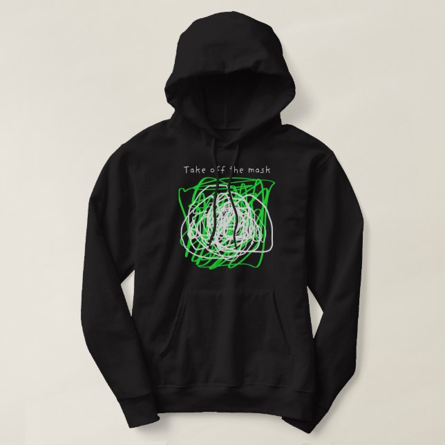 QRCODE_TOTM_scribble Hoodie (Design framsida)