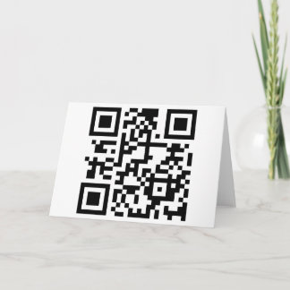 qrGeekinLove Helgkort