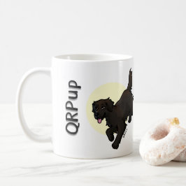 QRPup Cup - Choklad Kaffemugg