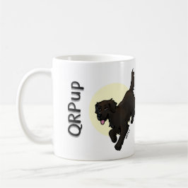 QRPup Cup - Choklad Kaffemugg