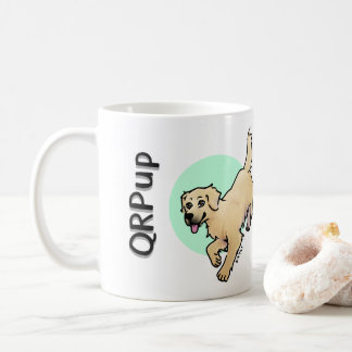 QRPup Cup - Guld Kaffemugg