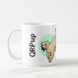 QRPup Cup - Guld Kaffemugg
