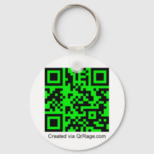 QrRage.com - din anpassningsbar QR kodifierar Nyckelring