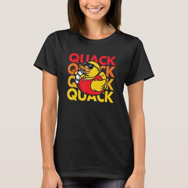 QUACK Anka Uniform Bath Master Anka T Shirt (Framsida)