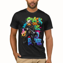 Quack eller... Rolig Tecknad Ank T-Shirt