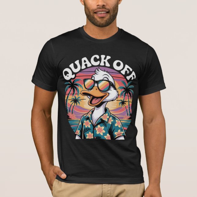QUACK OFF DUCK T SHIRT (Framsida)