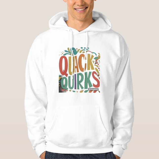 Quack Quirks Hoodie (Framsida)
