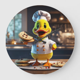 Quack-tastic Confectioner Stor Klocka