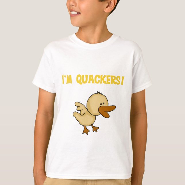 Quackers ankaTshirts och gåvor Tee Shirt (Framsida)