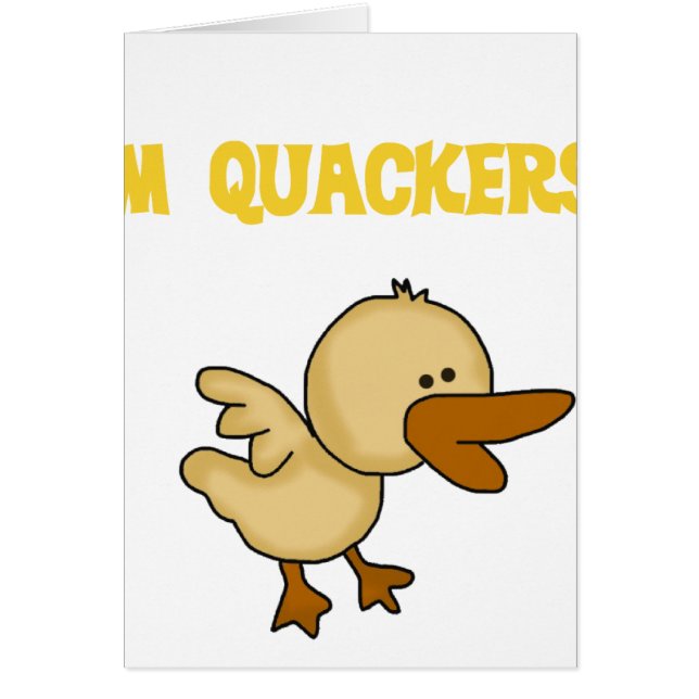 Quackers Hälsningskort (Framsidan)