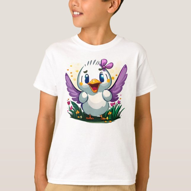Quackin'Cute T Shirt (Framsida)