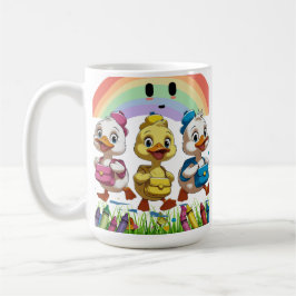 "Quacking into Kindergarten!" – Cute Duck Back-to- Kaffemugg