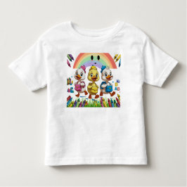 Quacking into Kindergarten!" – Cute Duck Back-to-S T Shirt