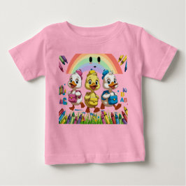 "Quacking into Kindergarten!" – Cute Duck Back-to- T Shirt