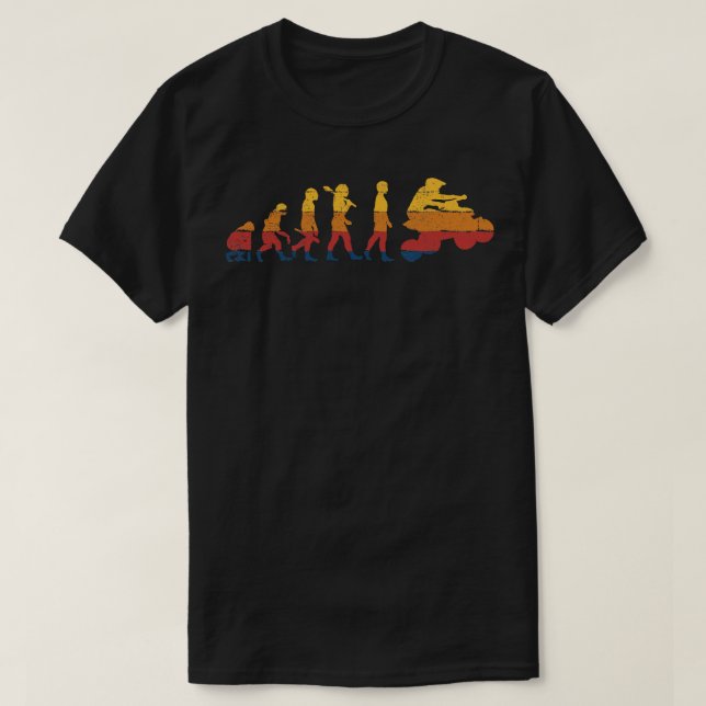 Quad Bike ATV Quad Biking T Shirt (Design framsida)