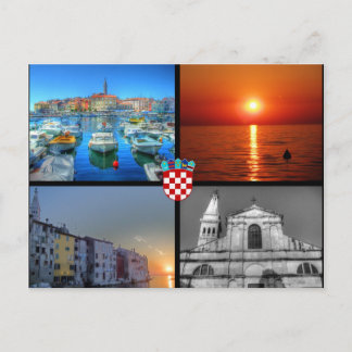 Quad bilder of Rovinj Vykort
