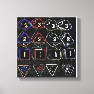 Quad Dice Canvas
