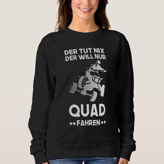 Quad-drivrutin Atv Offroad Quads med fyra drivruti T Shirt (Framsida)
