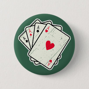 Quad Ess: Alla fyra Lucky Ace-kort Knapp