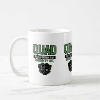 Quad kaffe mugg