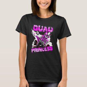 Quad Princess ATV 4 Wheeler Quad Offroad Lera MX G T Shirt