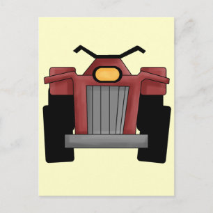 Quad Springer Bike Vykort