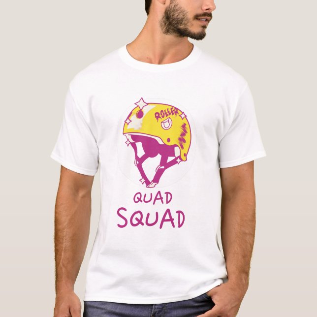 Quad Squad  T Shirt (Framsida)