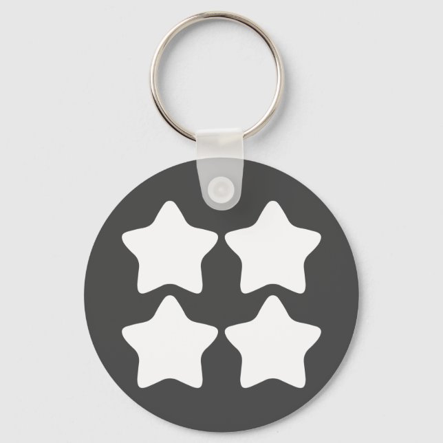 Quad Stars Nyckelring (Framsida)