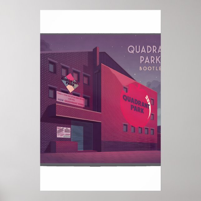 Quadrant Park Nightclub Bootle Affisch (Framsidan)