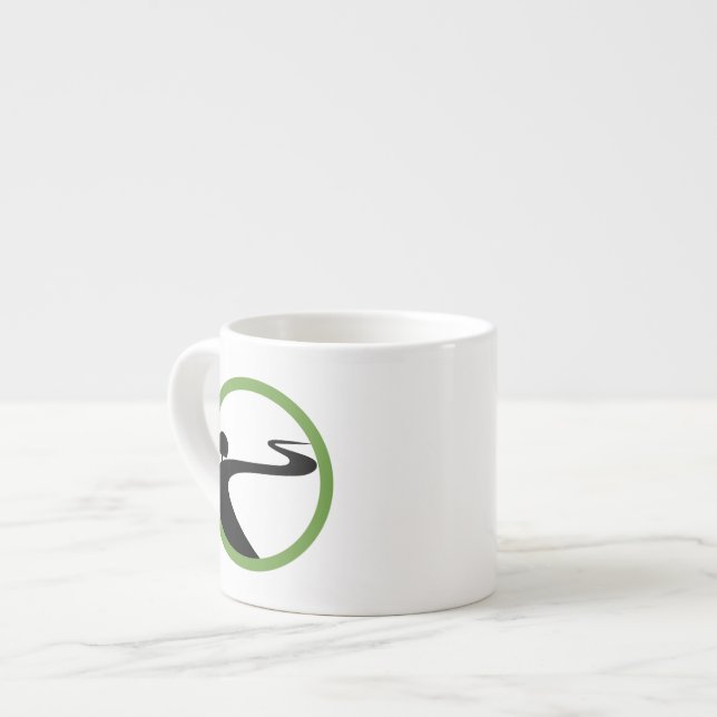 Quadratos Four Path Espresso Cup - LH Espressomugg (Framsida vänster)