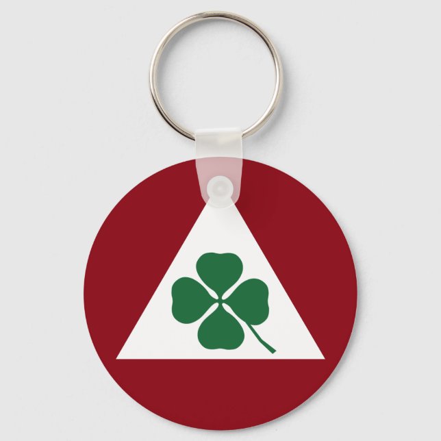 Quadrifoglio Nyckelring (Framsida)